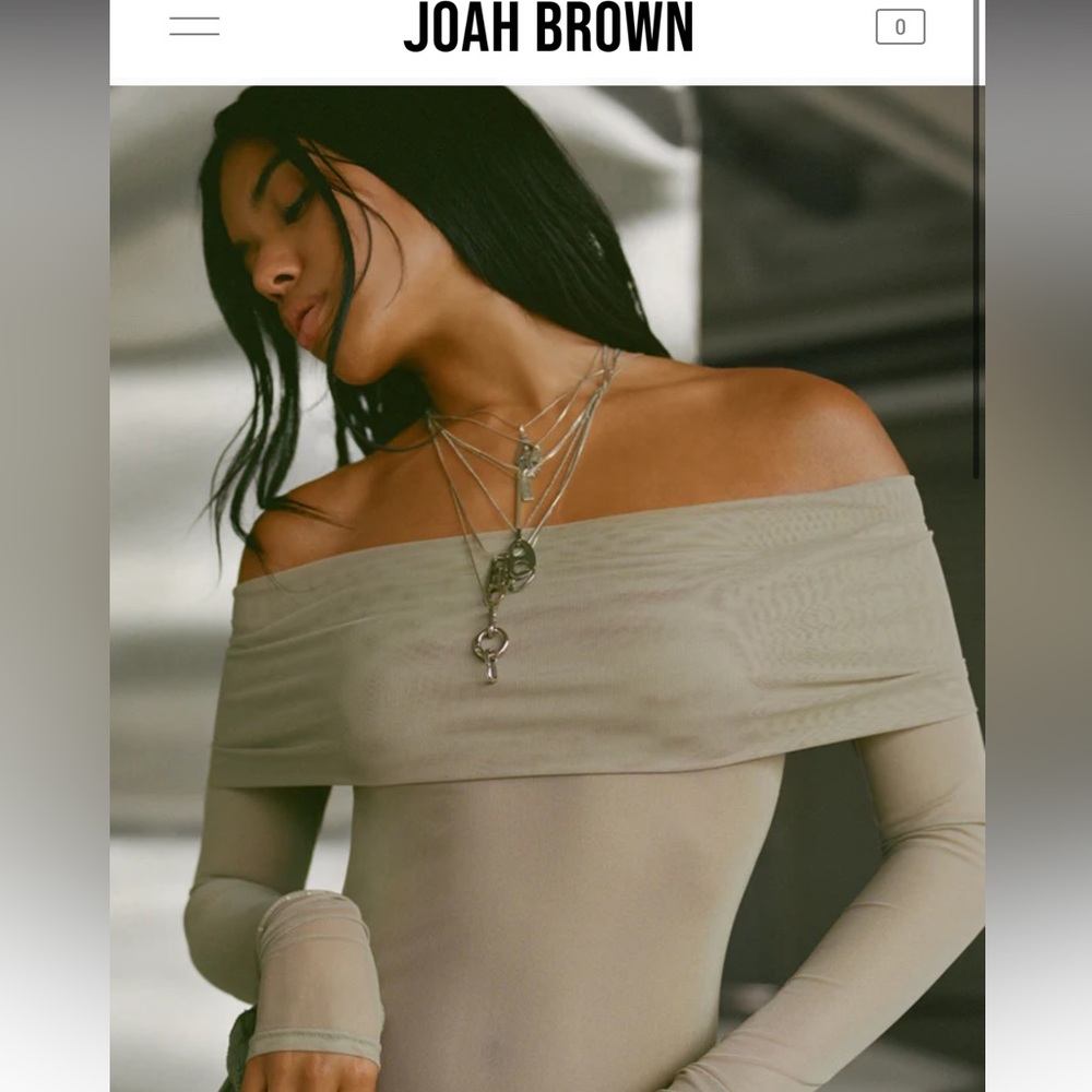 Joah Brown OFF THE SHOULDER LONG SLEEVE